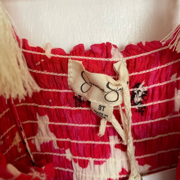 Jessica Simpson Floral Toddler Jumpsuit Suit - Size 3T - Picture 6 of 10